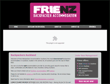 Tablet Screenshot of frienz.com